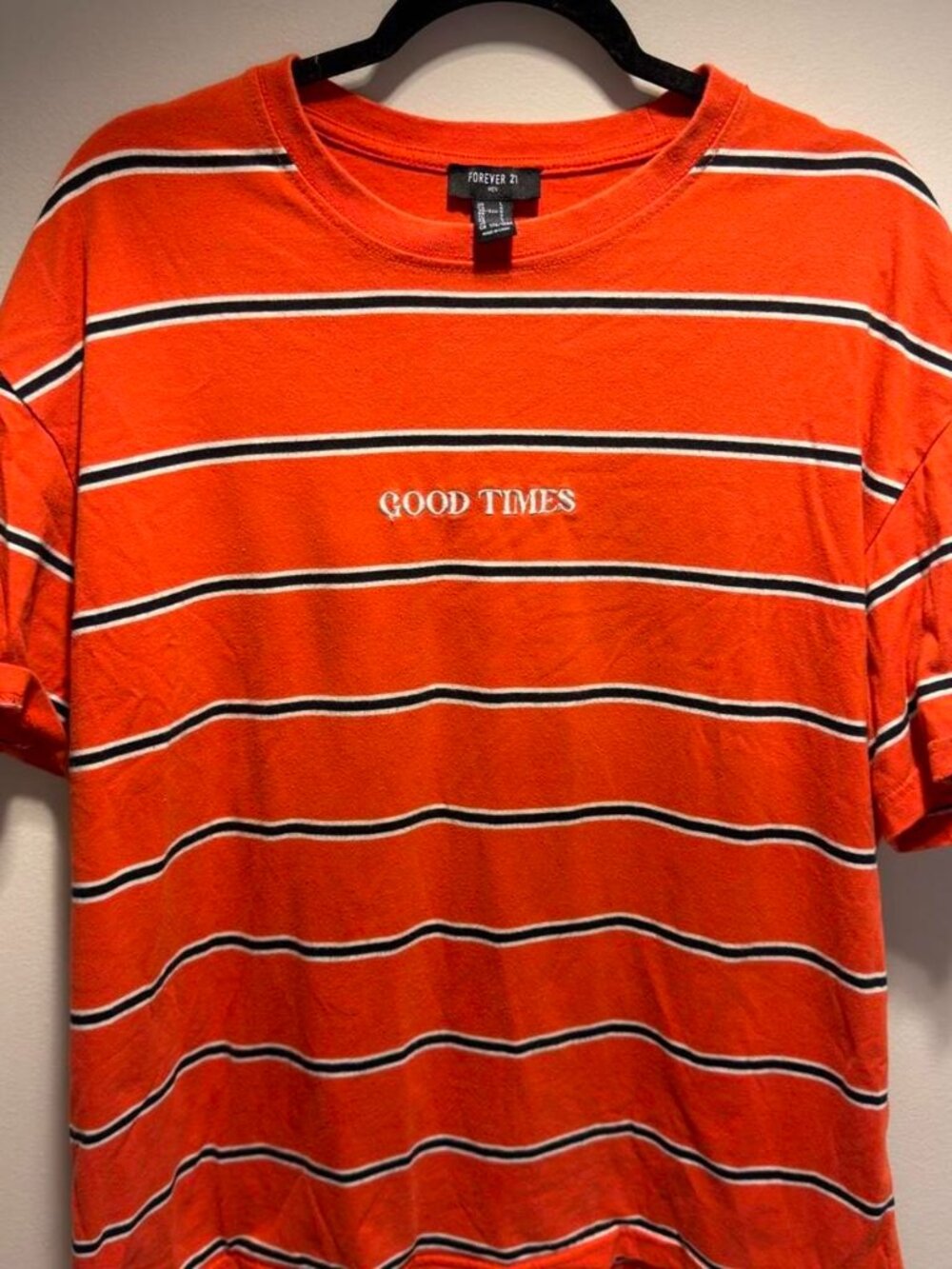 Men's red t-shirt